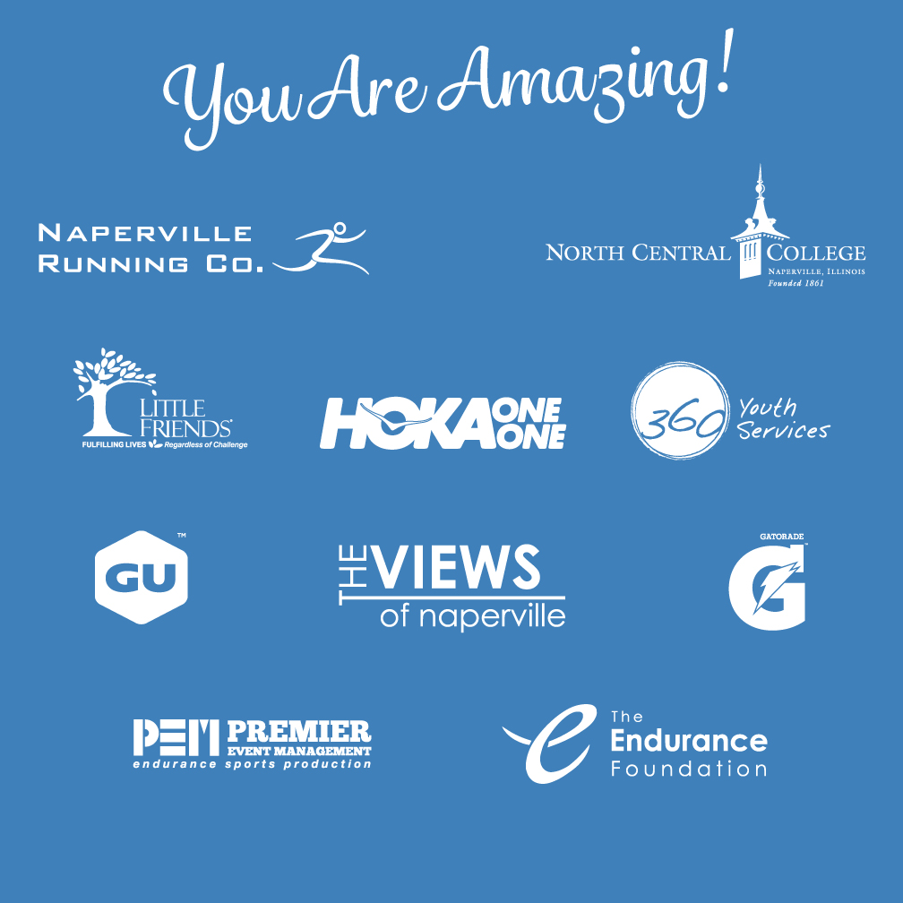 2017 Naperville Women’s Half Marathon & 5K Sponsors And Partners